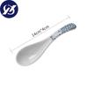 Ceramic Dessert Coffee Spoon Porcelain Soup Spoon Painted Stirring Spoon Tableware Kitchen Utensils