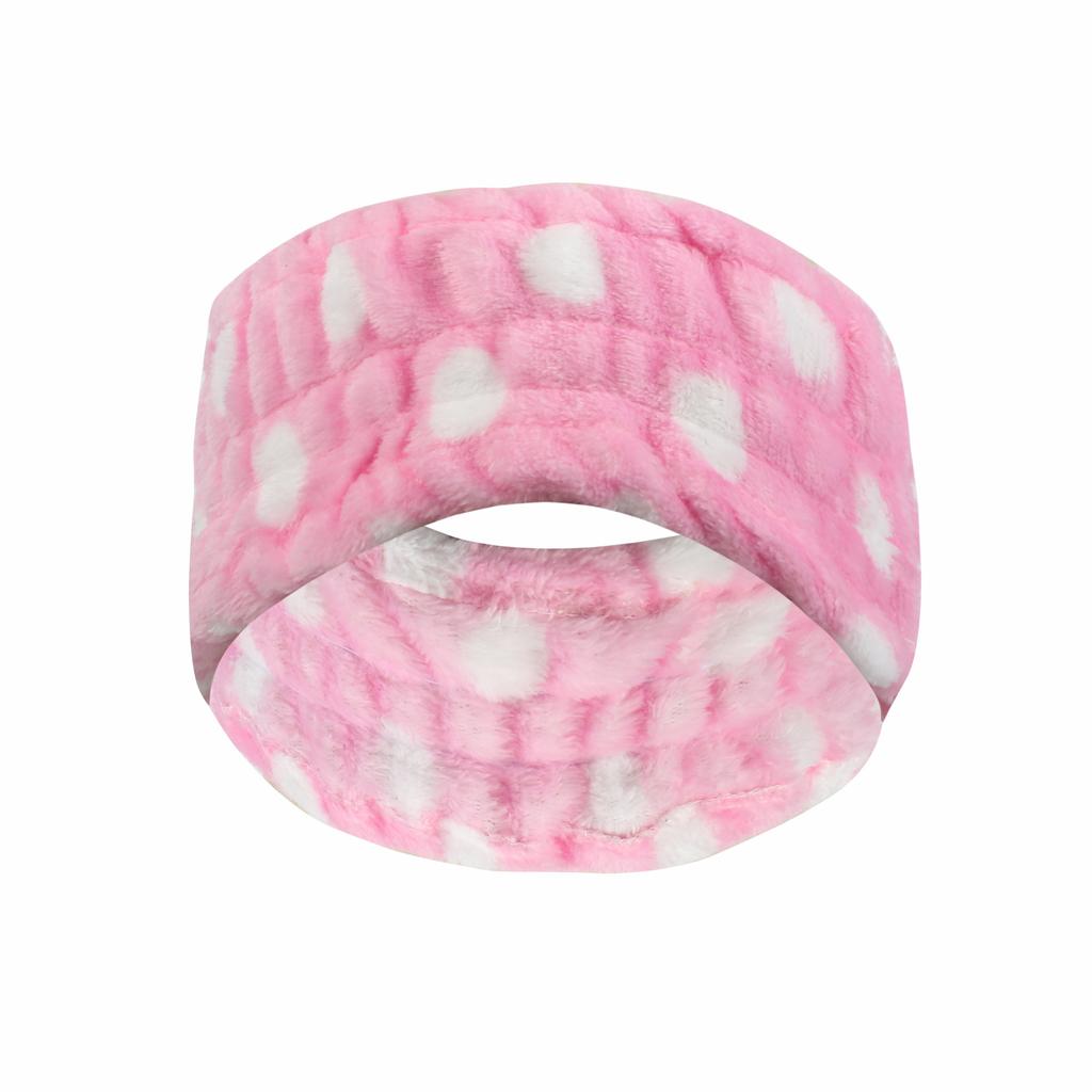 Z cross-border новая широкая повязка на голову из кораллового флиса, повязка на голову, простая плюшевая повязка на голову, однотонная широкая повязка на голову для мытья лица и аксессуары для волос.