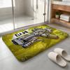 Classic B-Borderlands-Games Floor Mat Machine Washable Soft Flannel Area Rug, Non-Slip Absorbent Floor Mat for Living Room