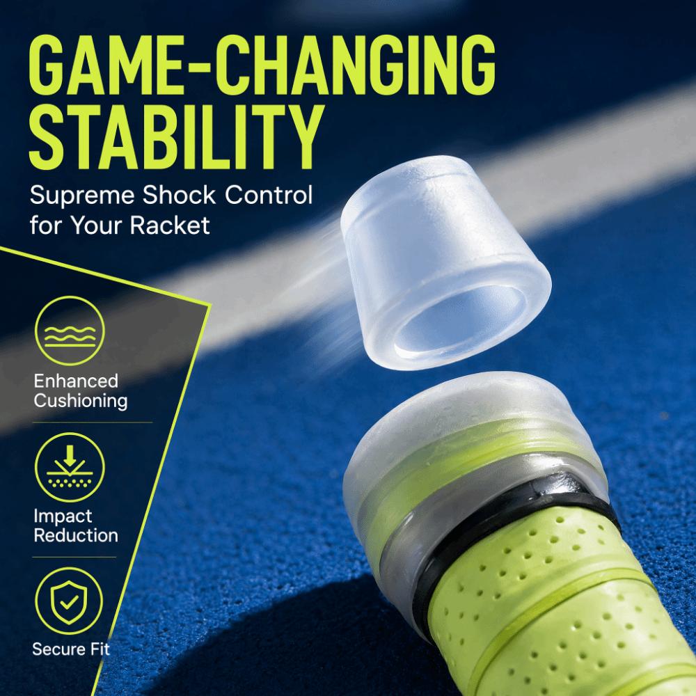 Shockproof Tennis Racket Grip Cover Anti Slip Grip Protector Protective Case Racket Butt End