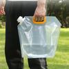 Легкая сумка-ведро для воды, уникальные полиэтиленовые пищевые материалы, прочный контейнер для подарков, 5 л/10 л, устойчивость к низким температурам