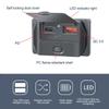 Быстрая зарядка QC3.0 PD, два порта USB, автомобильное зарядное устройство, водонепроницаемый адаптер с пылезащитным чехлом, переключатель для морского мотоцикла 12 В/24 В