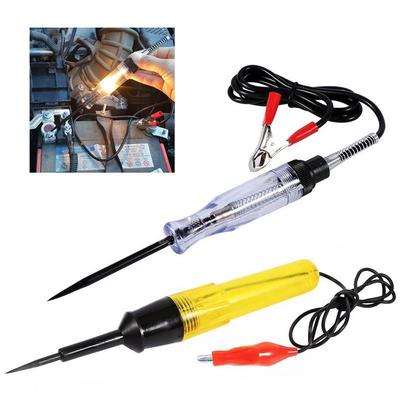 Авто Автомобиль Грузовик Тестер цепи напряжения Вольт Длинный зонд Ручка Тестовая лампа