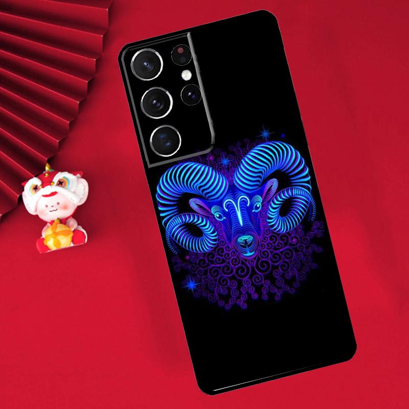 Чехол «Двенадцать созвездий» для Samsung Galaxy S25 S26 Ultra S21 S22 S20 S23 S24 Ultra Plus S10 S25 FE Чехол Funda
