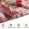 1 шт. Розовое фланелевое одеяло Hello Kitty с принтом, Высококачественное, Для всех сезонов, Декор для дома, Тепло и комфорт, Идеально для рождественских подарков
