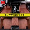 DOODRYER Custom Car Floor Mats For VW GOLF 6 7 8 Auto Carpets Foot Coche Accessorie
