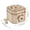 ROBOTIME 3D Wooden Puzzles for Adults, Treasure Box 3D Puzzle Mechanical Ring Box, Gift Choice Hobbies for Brain Teasers Enthusiasts