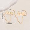 2025 New Digital Earrings Female Original Digital Design Earrings Versatile Premium Geometric Earrings Female