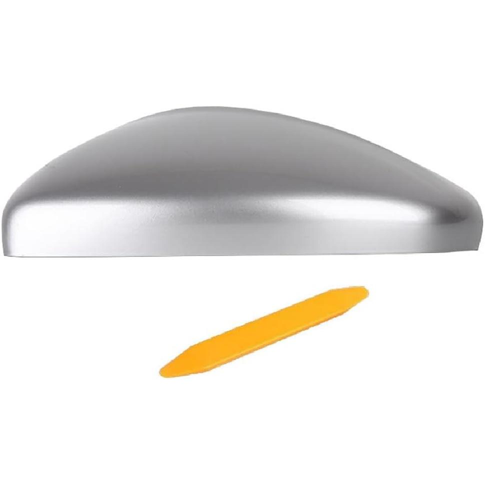 Right Passenger Side Mirror Cover Replacement Compatible With Volkswagen Jetta      2024 Rearview Mirror Cover Without Turn Signal (Black right)