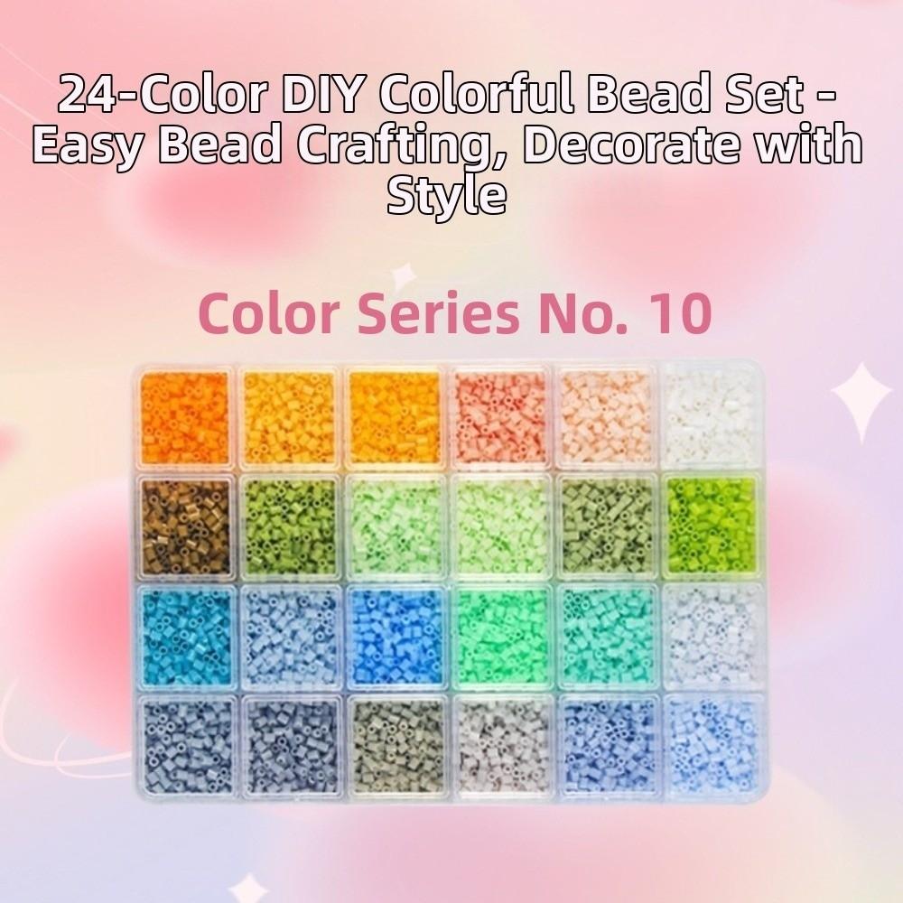 2.6mm Perler Hama Beads Kit DIY Make Puzzle 3D Puzzle Beads Hama Beads Box Children Toy