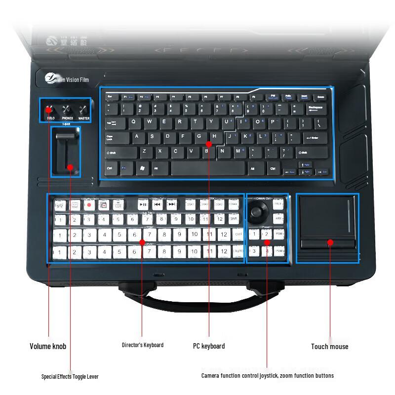 JiaShiYing JSY800 4K All-in-One Recording & Broadcast Switcher