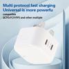 Total 40W Dual USB C Port Fast Charger Type C Plug Fast Wall Charger Block For iPhone 14 Pro Max 12 13 iPad Power Adapter