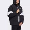 adidas Neo Color Block свободная куртка с длинным рукавом и капюшоном мужские куртки черные белые H45244