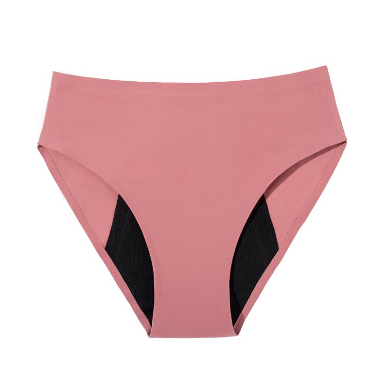 9200 4 Leakproof Layers Menstrual Medium Period Brief Leakproof Underwear Women Seamless Menstrual Period Pantie