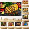 Традиционная мексиканская кухня, холст, живопись, тако, Мексика, постеры и принты, настенное искусство для гостиной, кухни, Настенный декор, Куадрос