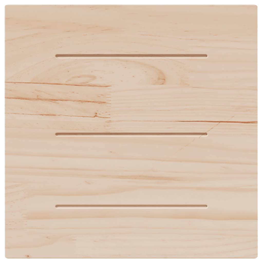 Vidaxl Blat Do Stołu, 50X50X1,7 Cm, Kwadratowy, Lite Drewno Sosnowe