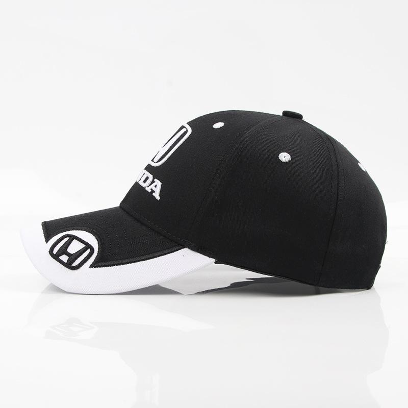 WRS2  HONDA Hip-hop Hat Baseball Cap Outdoor Summer Sports Hat Embroidered Men Women Baseball Cap For Honda Civic Accord CRV HRV Jazz