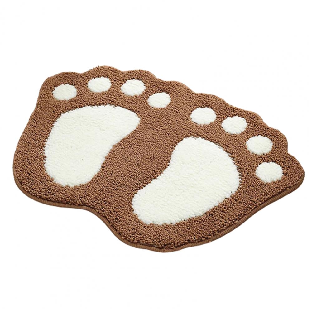 Нескользящий ковер для ванной комнаты с принтом ног, коврики для ванной, впитывающий коврик, напольный коврик, коврик для двери, кухонный коврик для двери, декор для ванной комнаты