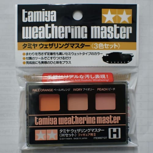 Barchetta Weathering Master H Set (for Figures II) [Tamiya Weathering Item No: 87127]