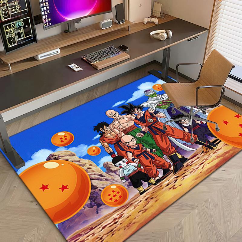 1PC Dragon Ball Rug - home decoration Carpet For Living Room Bedroom Flooring Computer Chair Area Rug