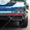 Для Volkswagen Passat B8.5 Variant Sedan 2020 2021 2022 2023 Хромированная Декоративная Накладка на Задний Бампер Выхлопные Насадки ABS Спойлер Комплекты Обвеса