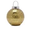 LED Light Up Glass Bauble Decoration 15cm