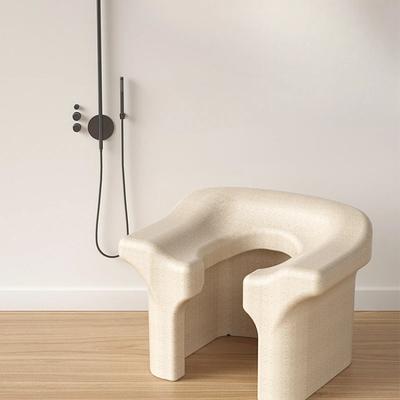 Маленький переносной стул для ванной комнаты, туалетный столик для душа для пожилых людей, медицинский табурет, туристическая дизайнерская мебель для дома