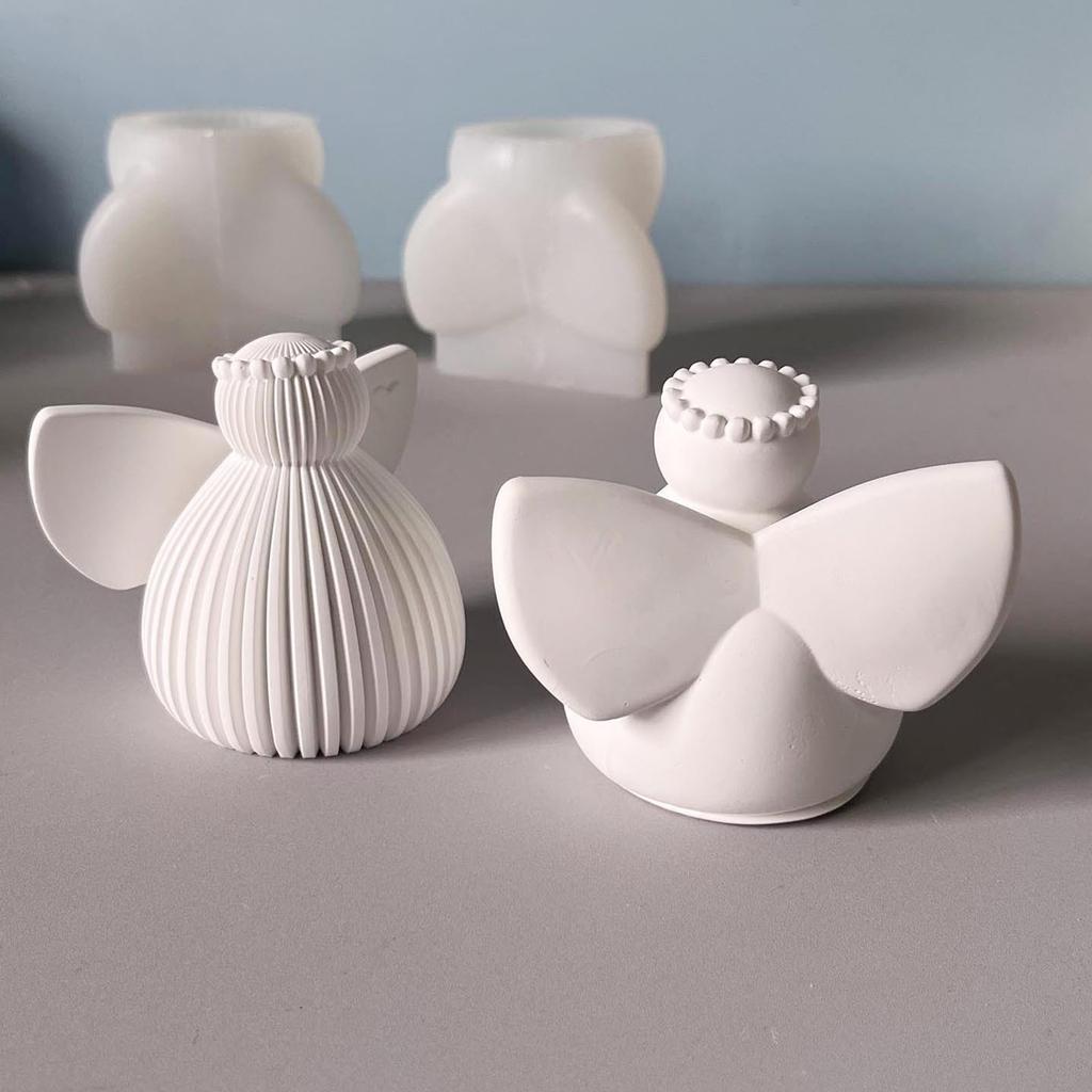 Angel Wing Silicone Molds for Handmade Candle Soap Home Decoration Multipurpose Silicones Moulds for Epoxy Resin Craft