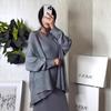 Женское вязаное платье с длинным рукавом, облегающее, с круглым вырезом, модное, Осень 2025