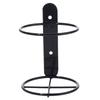 Simple Wall Mounted Wine Bottle Holder Black Wine Bottle Display Holder  for Home