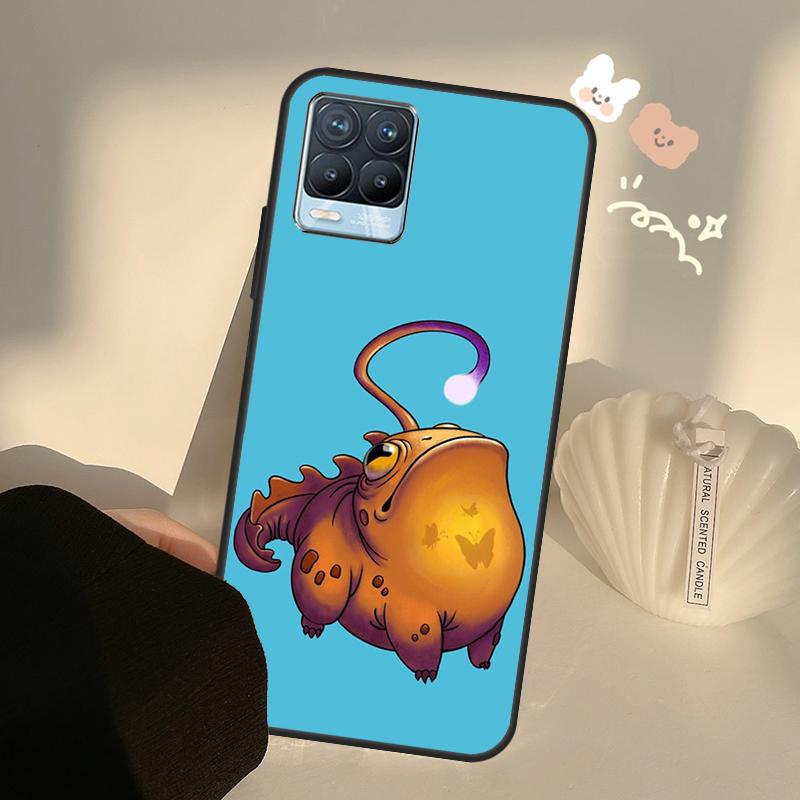 Милая мышь-лягушка-аксолотль Wizard для Realme 8 9 Pro Plus GT Neo 2 GT Master 9i 8i, чехол для телефона OnePlus 9 10 Pro 9R Nord2