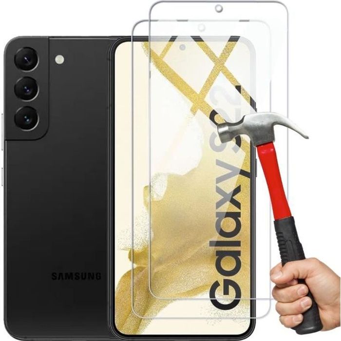 Закаленное стекло - PROSHOP - для Samsung Galaxy S22 - Твердость 9H - Защита от царапин - 100% Прозрачное