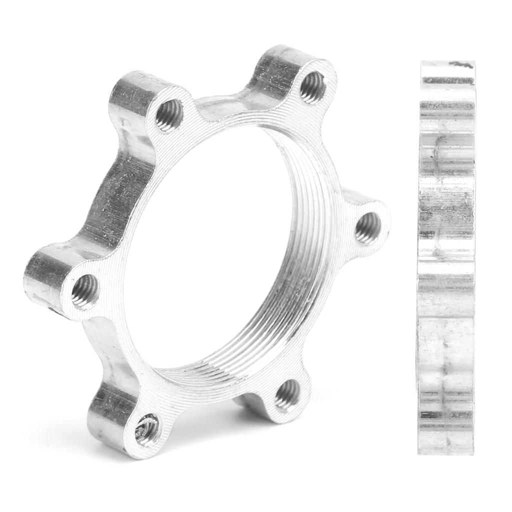 Disc Brake Flange Disc 6?hole Threaded Seat Disc Brake Thread Conversion Seat Adapter Base48mm Base