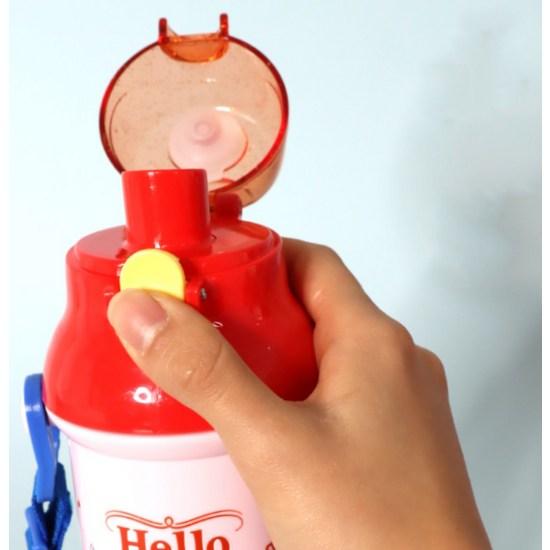 Детская бутылка для воды Lilpang Hello Kitty с якорем и ремешком на плечо, популярный персонаж в Корее