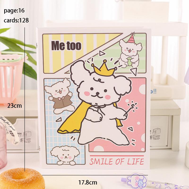 Creative Photo Card Binder Cute Idol PhotoCard Holder Poka Collect Book Poca Packaging Supplies