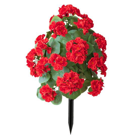 Искусственный цветочный кустарник с шипами, искусственная зелень, куст, дерево с цветами, садовые искусственные цветы, колышек для земли, фермерский дом, наружное украшение для крыльца патио