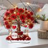 Акриловое дерево-роза Yousheng, 2D, украшение на День святого Валентина, роза, centerpiece для стола, декор для гостиной, полки, ТВ-тумбы, свадьбы, дома