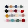 15/20mm Colorful Pompoms Dolls Garment Handmade Material Soft Fluffy Pom Poms Ball For DIY Kids Toys Accessorie