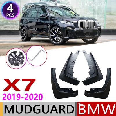 4 шт. передние и задние автомобильные брызговики для BMW X7 G07 ~ брызговики на крыльях, аксессуары для брызговиков