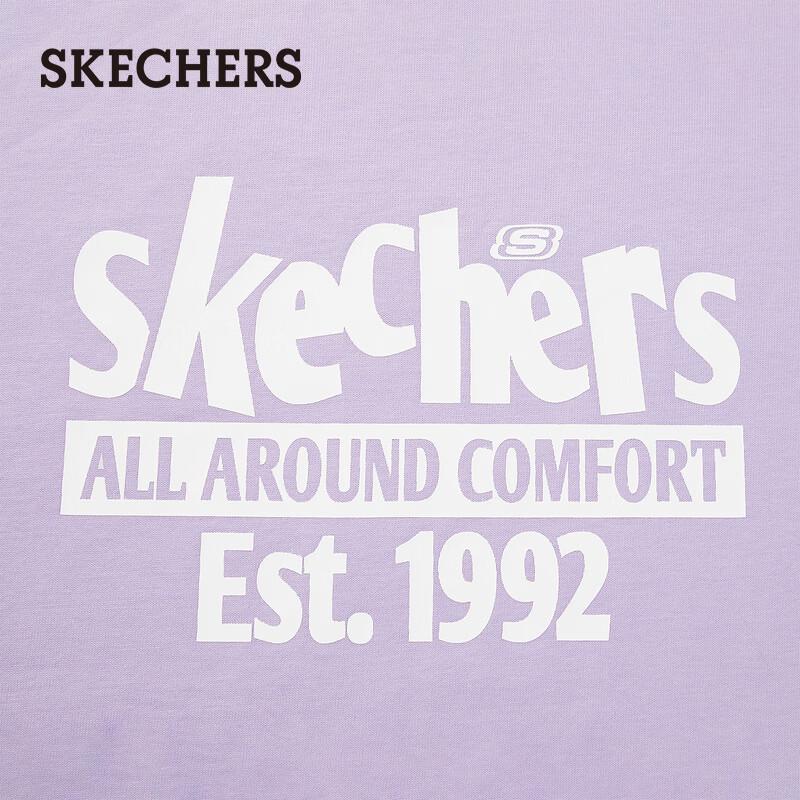 Skechers Унисекс Повседневная футболка с коротким рукавом