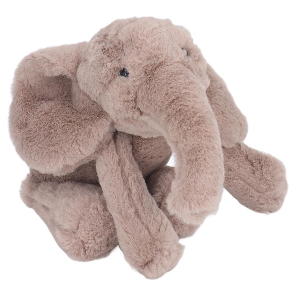 Elephant Plush Toy Cute Soft Cuddly PP Cotton Relieve Stress Stuffed Animal Plush Pillow for