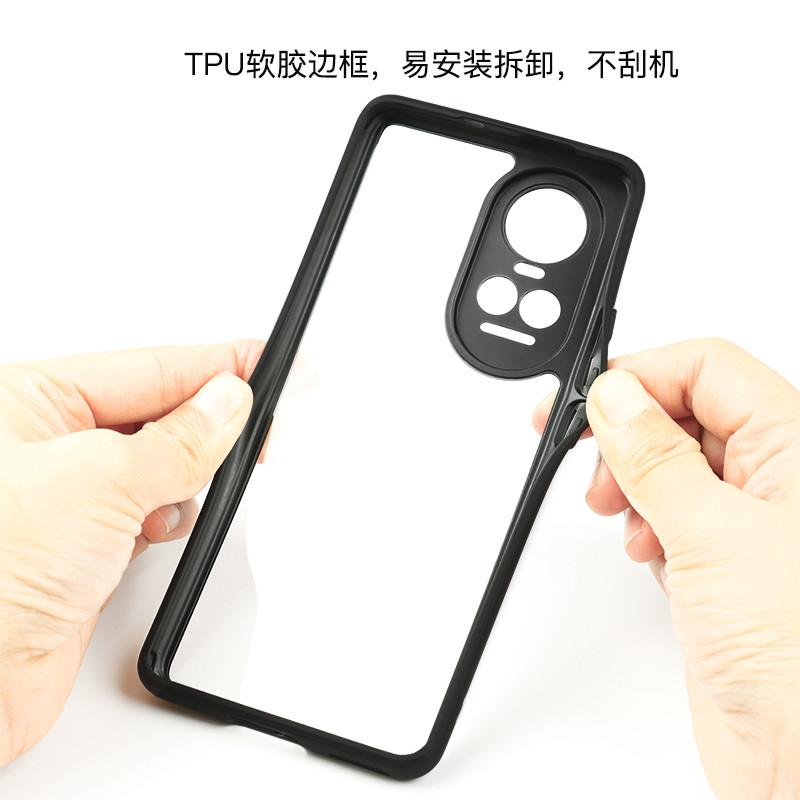 Для чехла OPPO Reno10, чехла OPPO Reno10 Pro, TPU рамка, пластиковый бампер, защитные чехлы для телефона для OPPO Reno 10 Pro 5G Funda