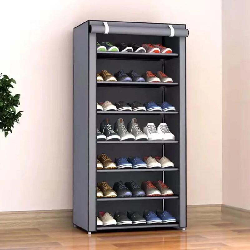 Shoe Rack Organizer Multilayer Dustproof Shoes Storage Cabinet Home Hallway Space-saving Cabinets Shoe Shelf