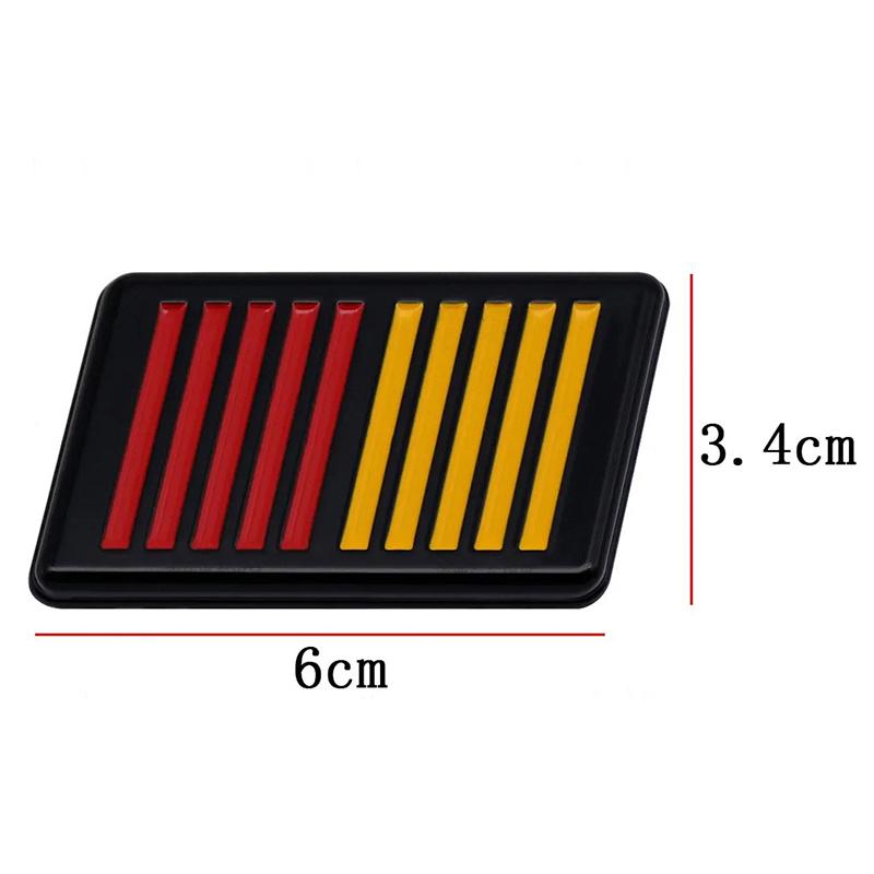 3D Metal Car Styling Front Grille Emblem Trunk Badge Sticker