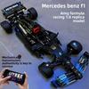 Совместимый с Mercedes-Benz Формула 1 Гоночный Автомобиль Строительный Блок Спорткар Механическая Группа Сборная Игрушка Мальчик