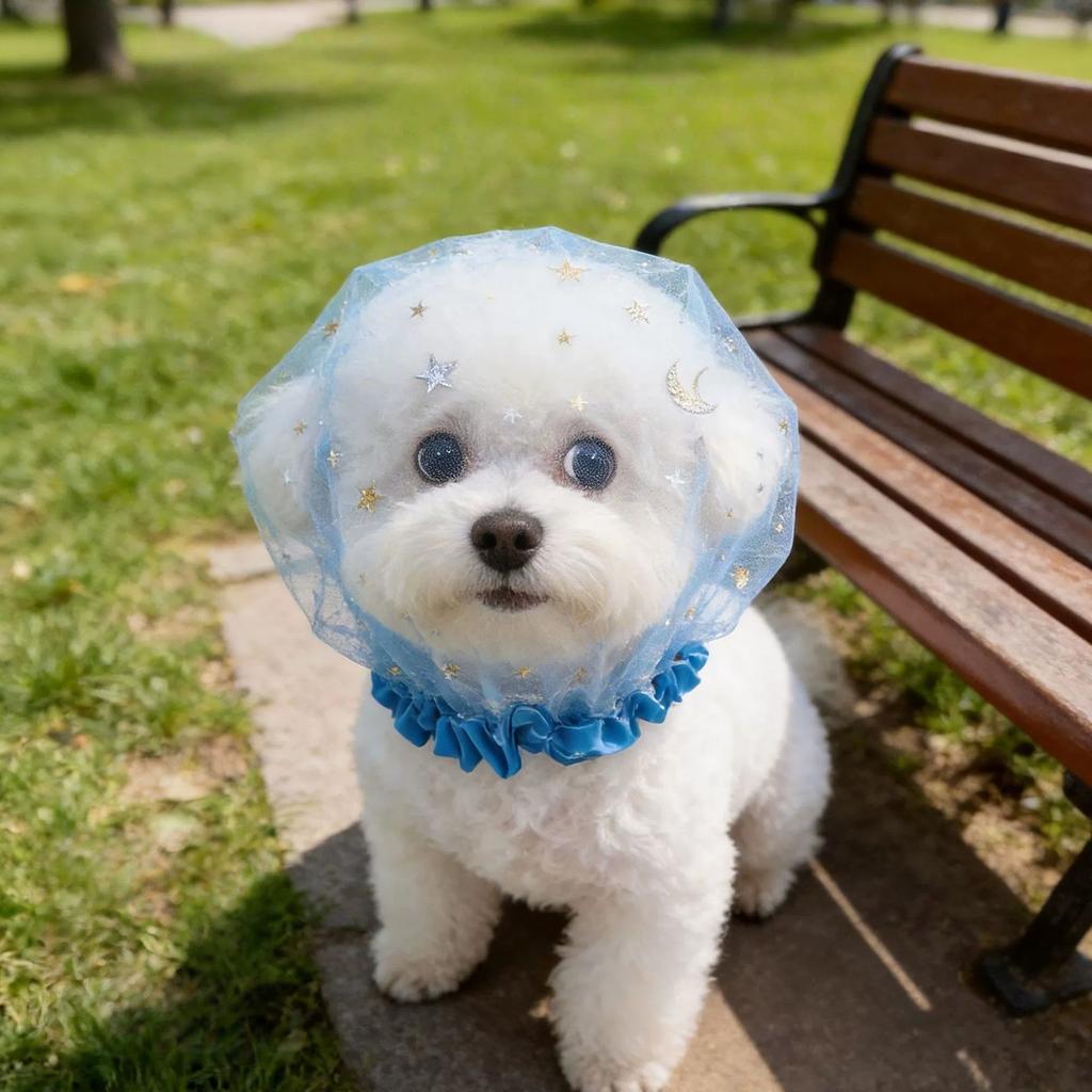 Cute Dog Muzzle: Anti-Swallowing, Breathable Pet Mask for Small Dogs—Outdoor Use, Anti-Licking, Safety Protective Muzzle
