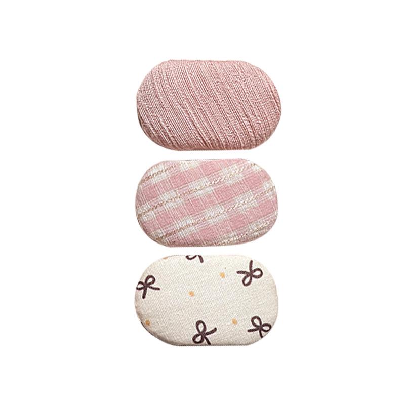 Children's Floral Gingham Hair Clip - Cute Oval BB Hairpin for Little Girls