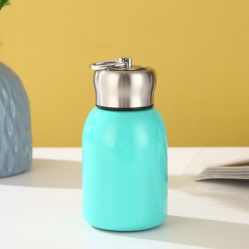 300 мл мини-кружка из нержавеющей стали для путешествий термокружка с вакуумной изоляцией герметичный спортивный стакан для горячей и холодной воды