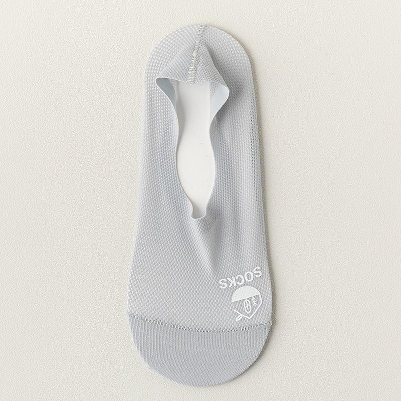 Летние женские тапочки с низким вырезом, бесшовные шелковые носки-лодочки, силиконовые нескользящие ультратонкие дышащие невидимые носки