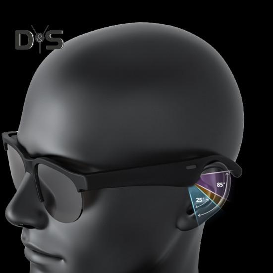 Умные очки с наушниками, совместимые с Bluetooth, водонепроницаемые, сверхлегкие, устойчивые, с защитой от ультрафиолета, беспроводные солнцезащитные очки с наушниками